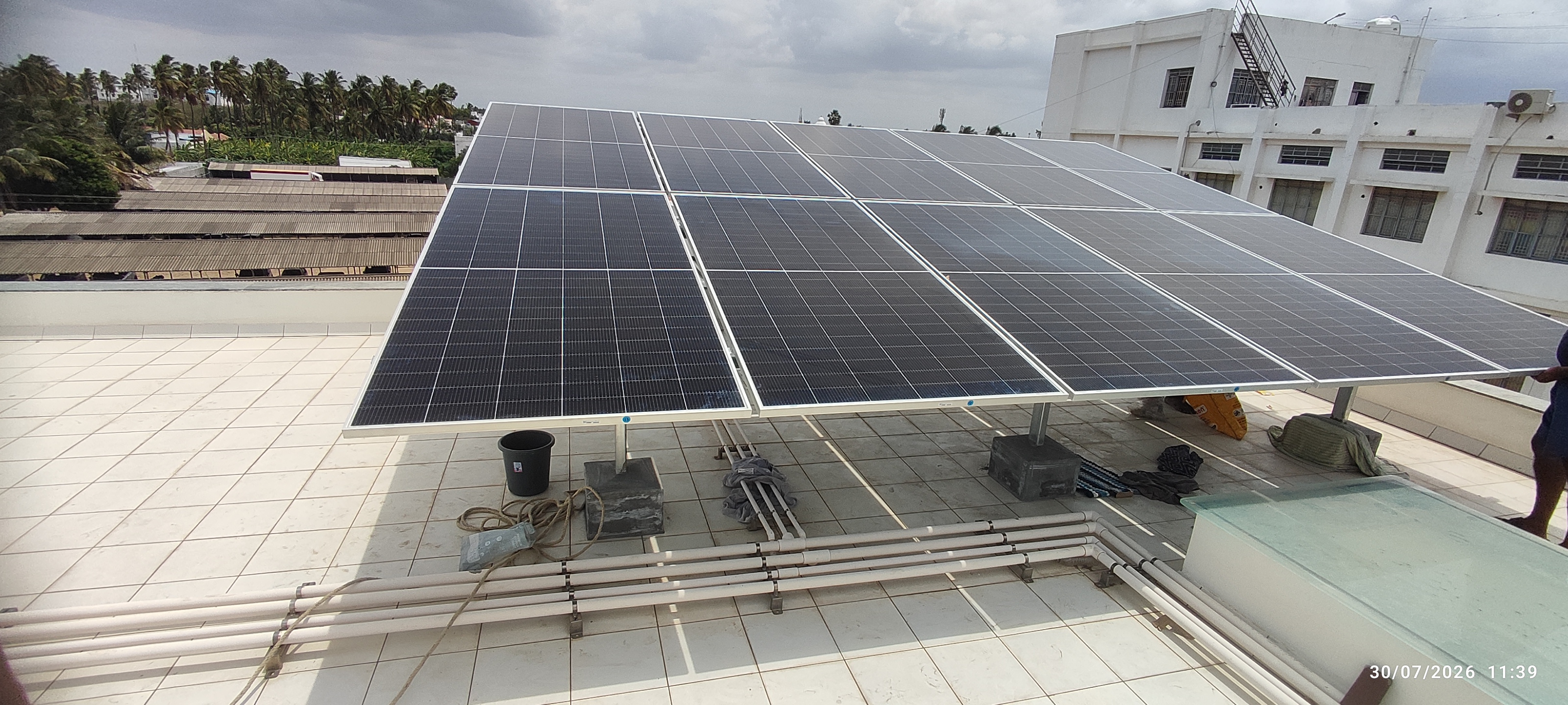 Solar installation in Tirupur